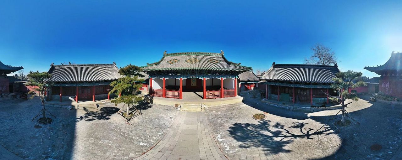 晋源文庙全景图