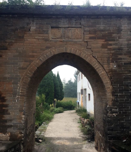 滑国故城青砖城门