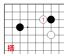 搭
