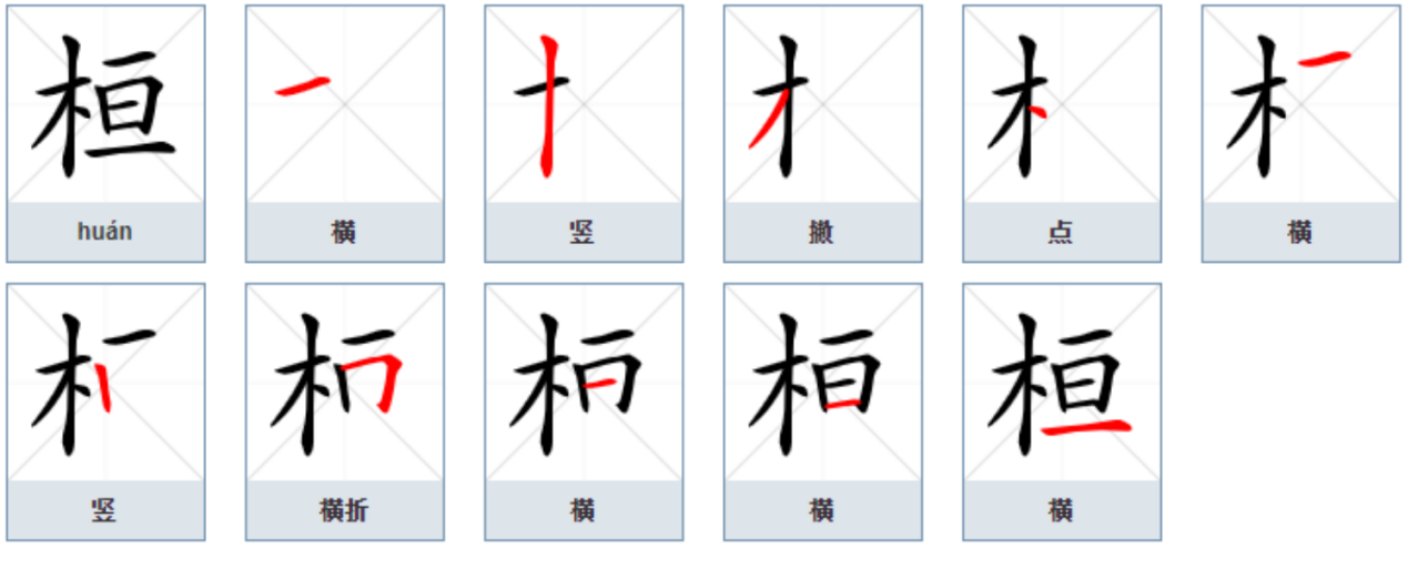 书写演示