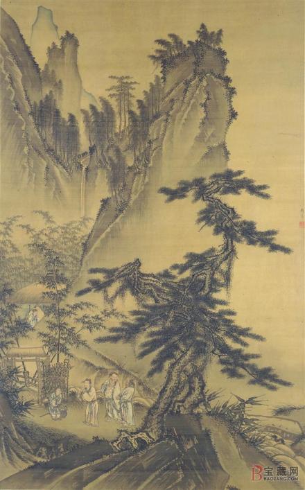 明 戴进《三顾草庐图》