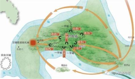 蒙古军进攻线路图