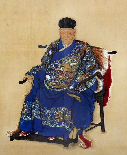 清徐璋绘《松江邦彦图册·陆树声像》，南京博物院藏 