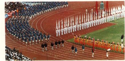 中国代表队入场