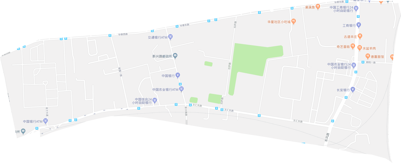 文汇路街道电子地图