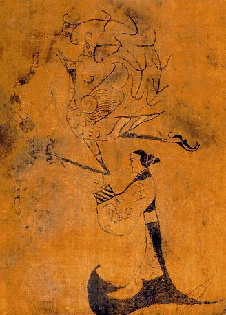 帛画