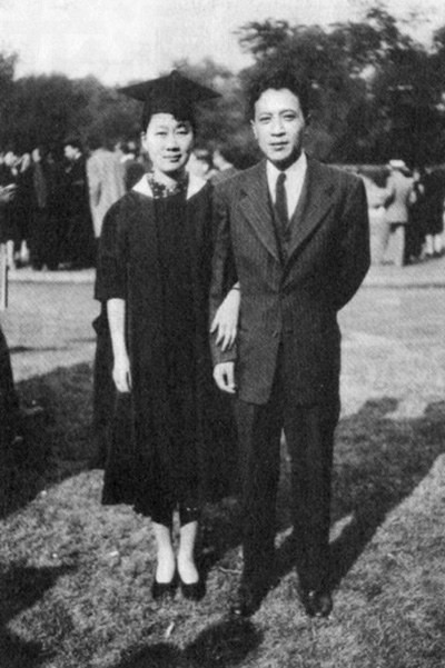 陈梦家与夫人赵萝蕤