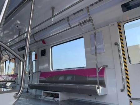 5号线列车客室图
