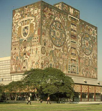 墨西哥国立自治大学壁画 