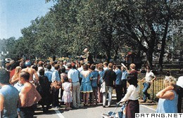 英国海德公园里的自由演讲