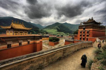 拉卜楞寺外观
