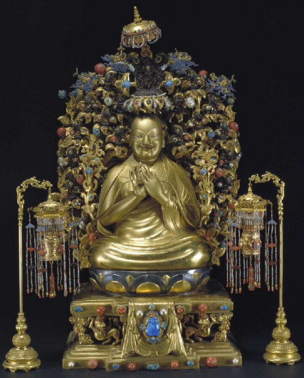金宗喀巴像 
