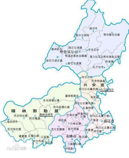蒙东地区