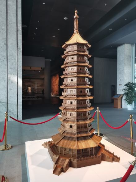 大报恩寺琉璃宝塔复原模型