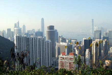 太平山俯瞰维多利亚港