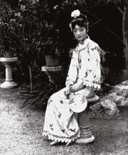 婉容（拍摄于1922-1924年间） 