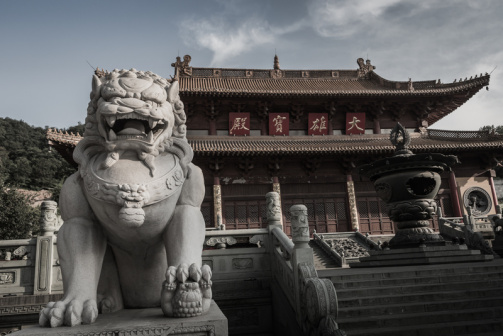 方山风景区：定林寺