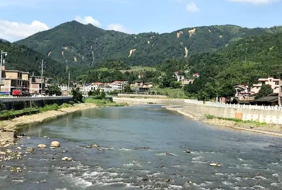 文江溪上游苏坑溪永安市槐南镇段