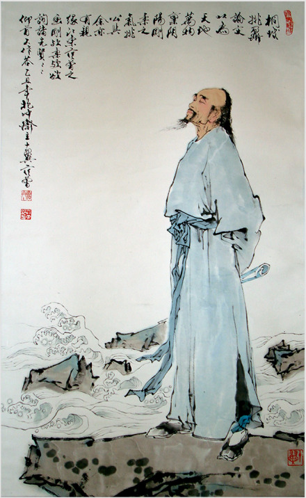 姚鼐彩像