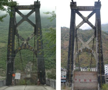 左右岸索塔