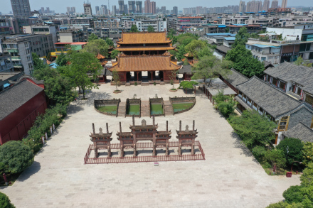 鸟瞰德阳文庙