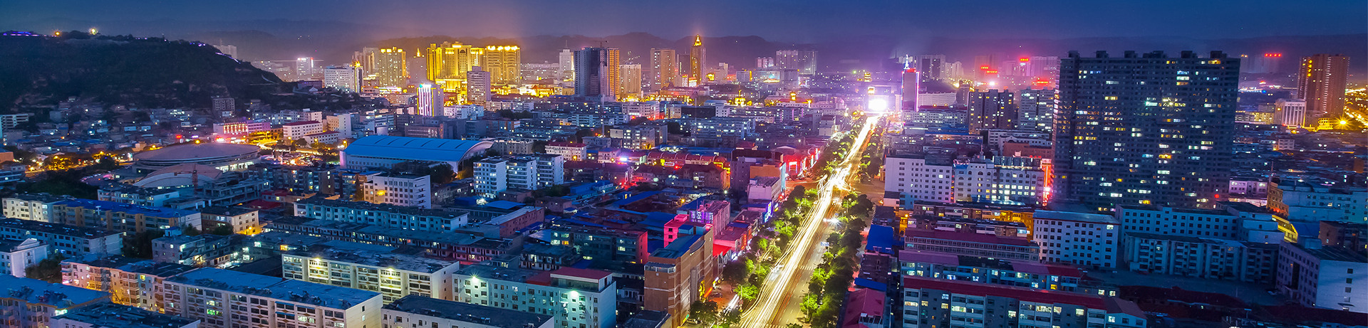 离石区夜景