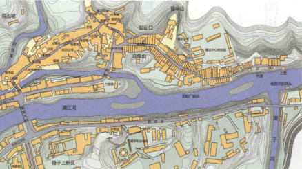 福宝古建筑群平面图