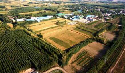 华阳故城全景图