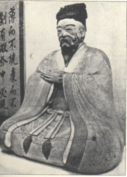朱之瑜塑像 