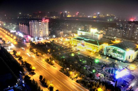 世纪大道夜景