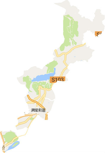 满堂街道电子地图 满堂街道电子地图