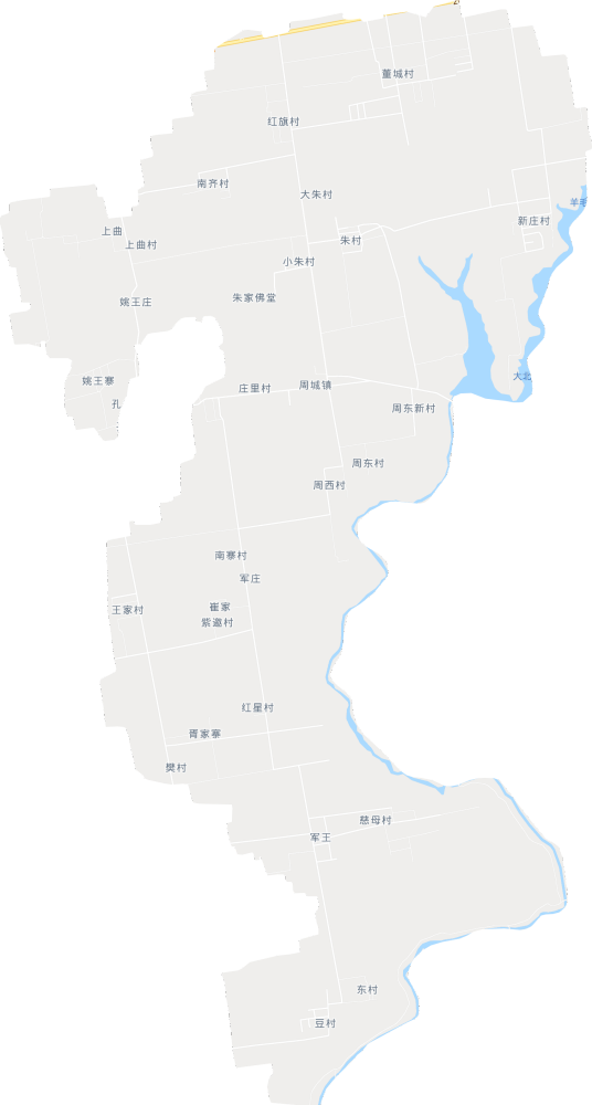 周城镇电子地图