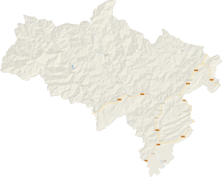 北川羌族自治县地图