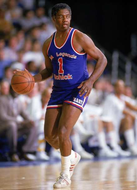 1987年，罗伯特森出战NBA全明星传奇赛