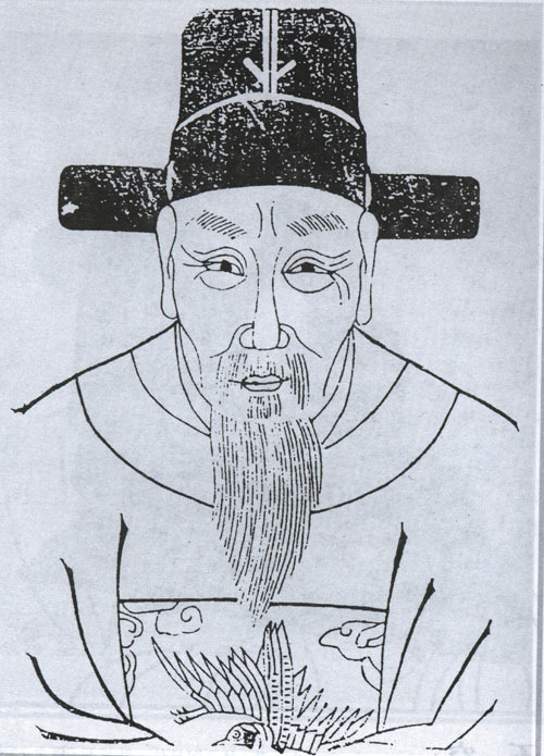 储光羲像 