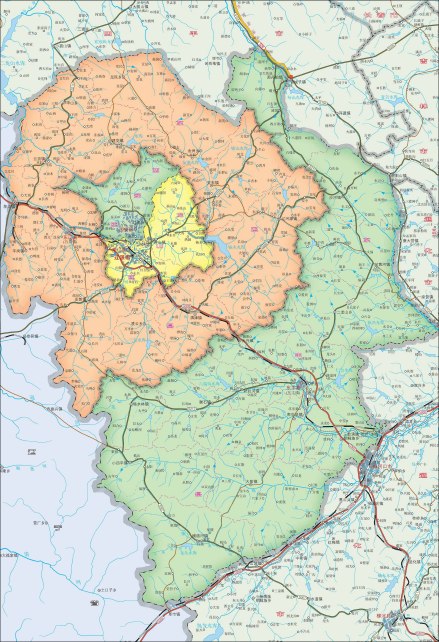  辽源市地图（高清版）