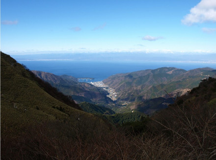 静冈县伊豆半岛远景 