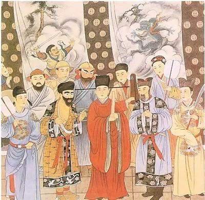 元朝各族文学家画像