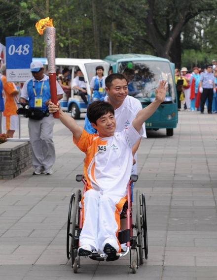 李琛选为2008北京残奥会火炬手