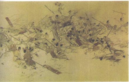 牧野之战战场图