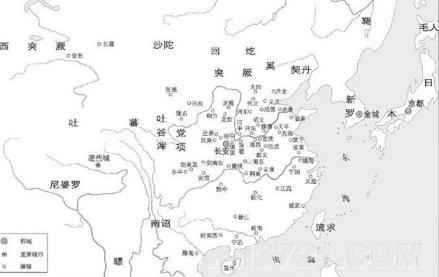 藩镇地区划分