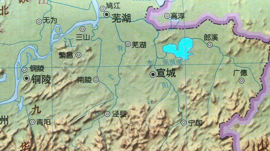 南漪湖在长江流域中的位置