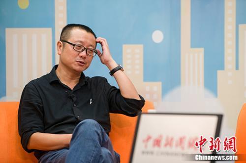 刘慈欣的采访照