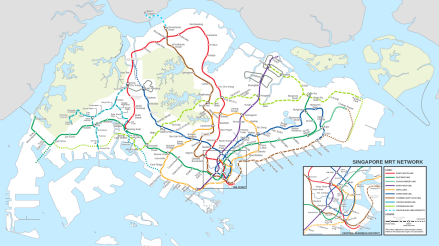 新加坡系统地图