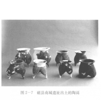 南城村遗址出土的陶鬲