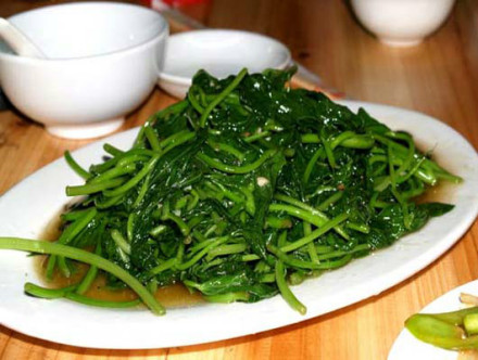 炒红薯叶