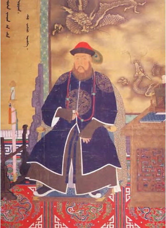 对清朝内阁的确立起重要作用的多尔衮 