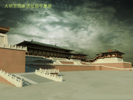 大明宫复原图 
