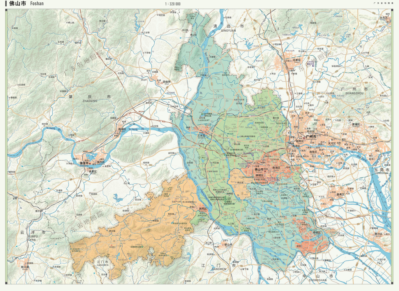 佛山市地图