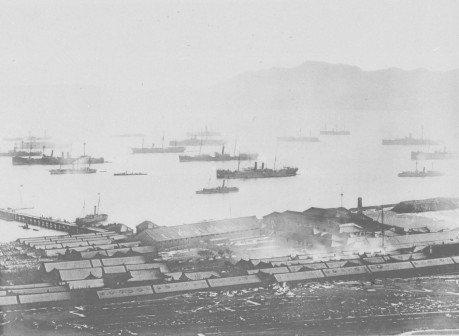 刘公岛北洋水师栈桥。